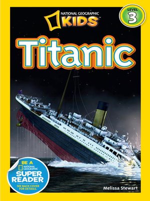 cover image of National Geographic Readers: Titanic